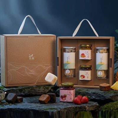 果香四季禮盒｜職人手熬果醬／島嶼果風糖磚